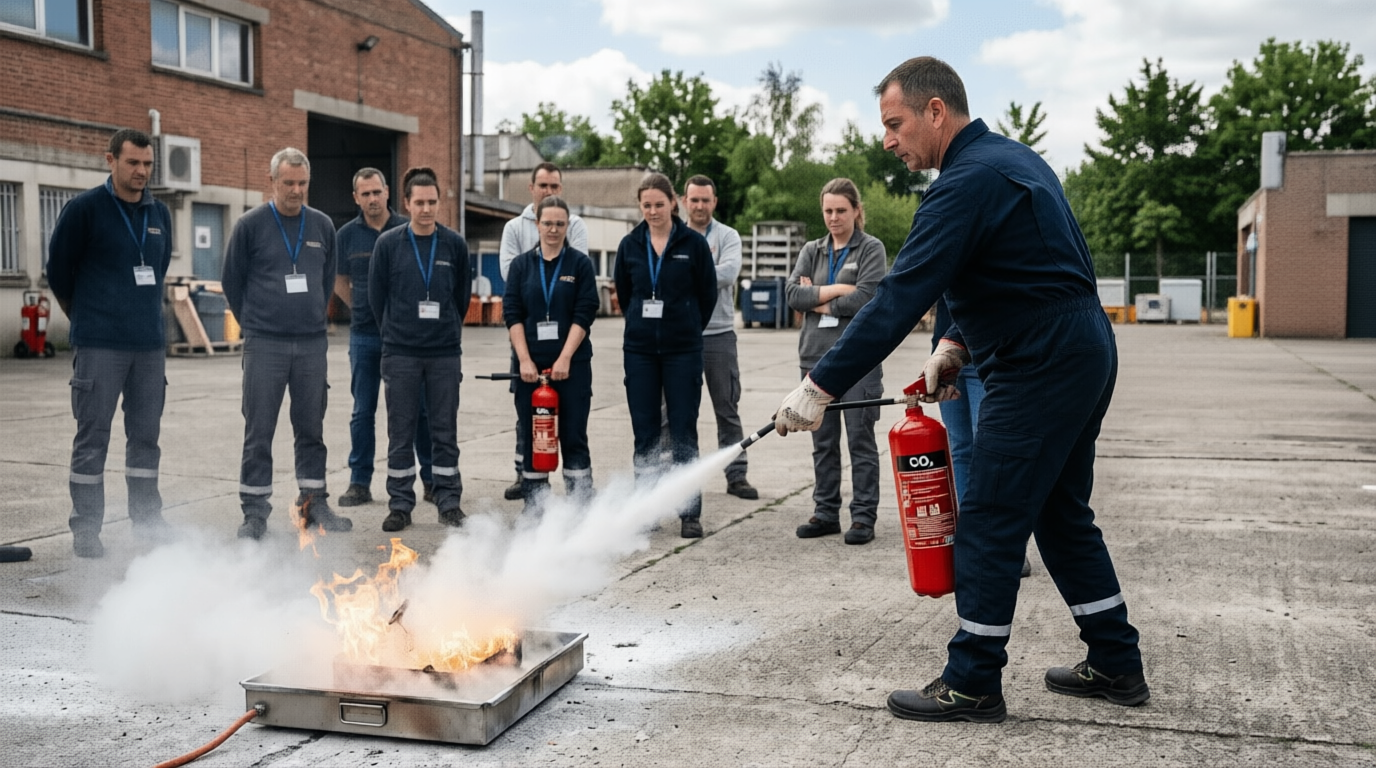 Formation manipulation extincteur Saint-Denis